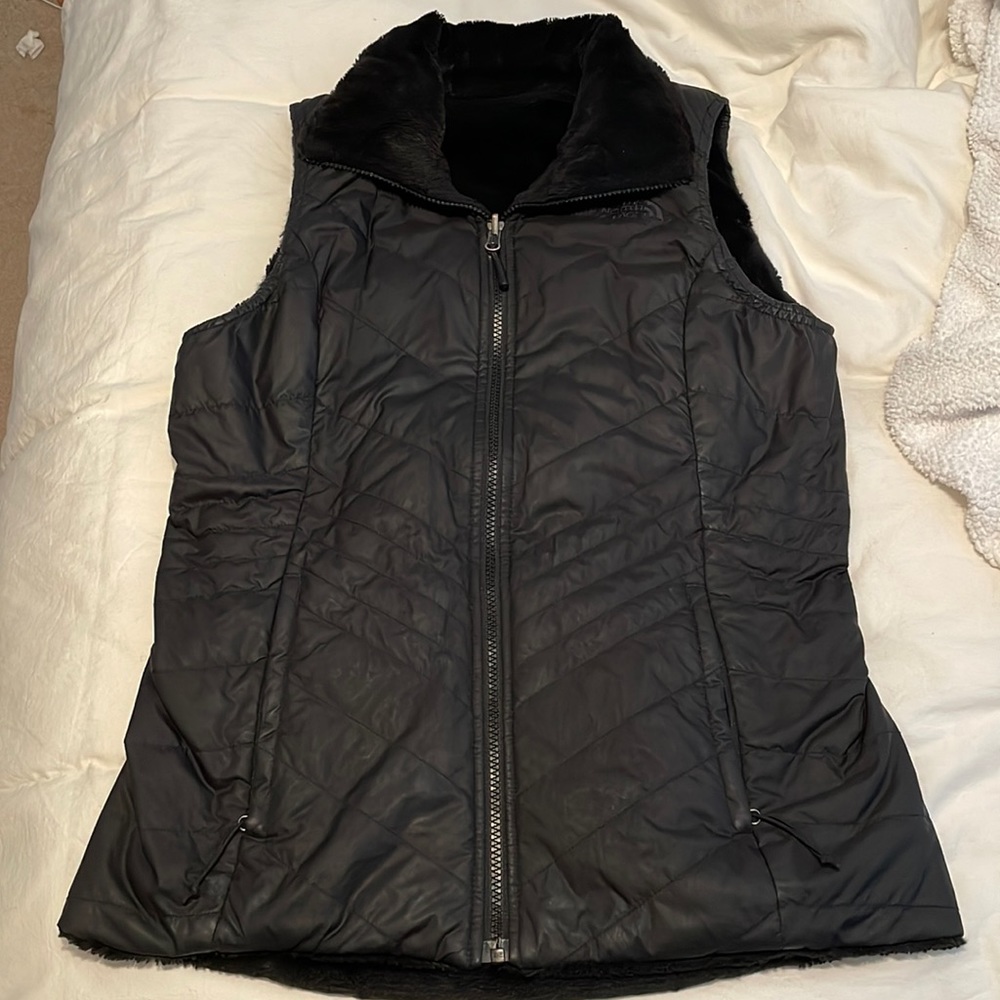 North Face reversible vest
